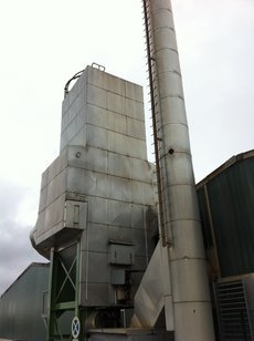 Kreide-Schüttschichtfilter