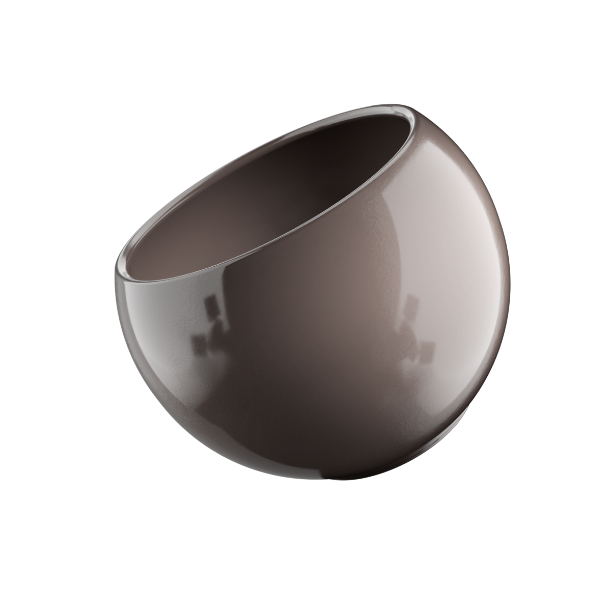 LUNA SPHERE 20 cm o.L. grnt. cappuccino lasierend EAN Try. 4