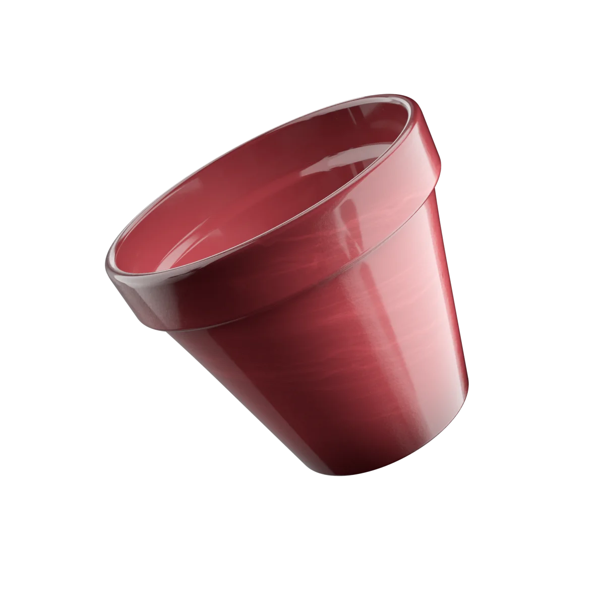 BLT 12 cm m.L. grnt. rosenrot lasierend EAN Try1-Pal.