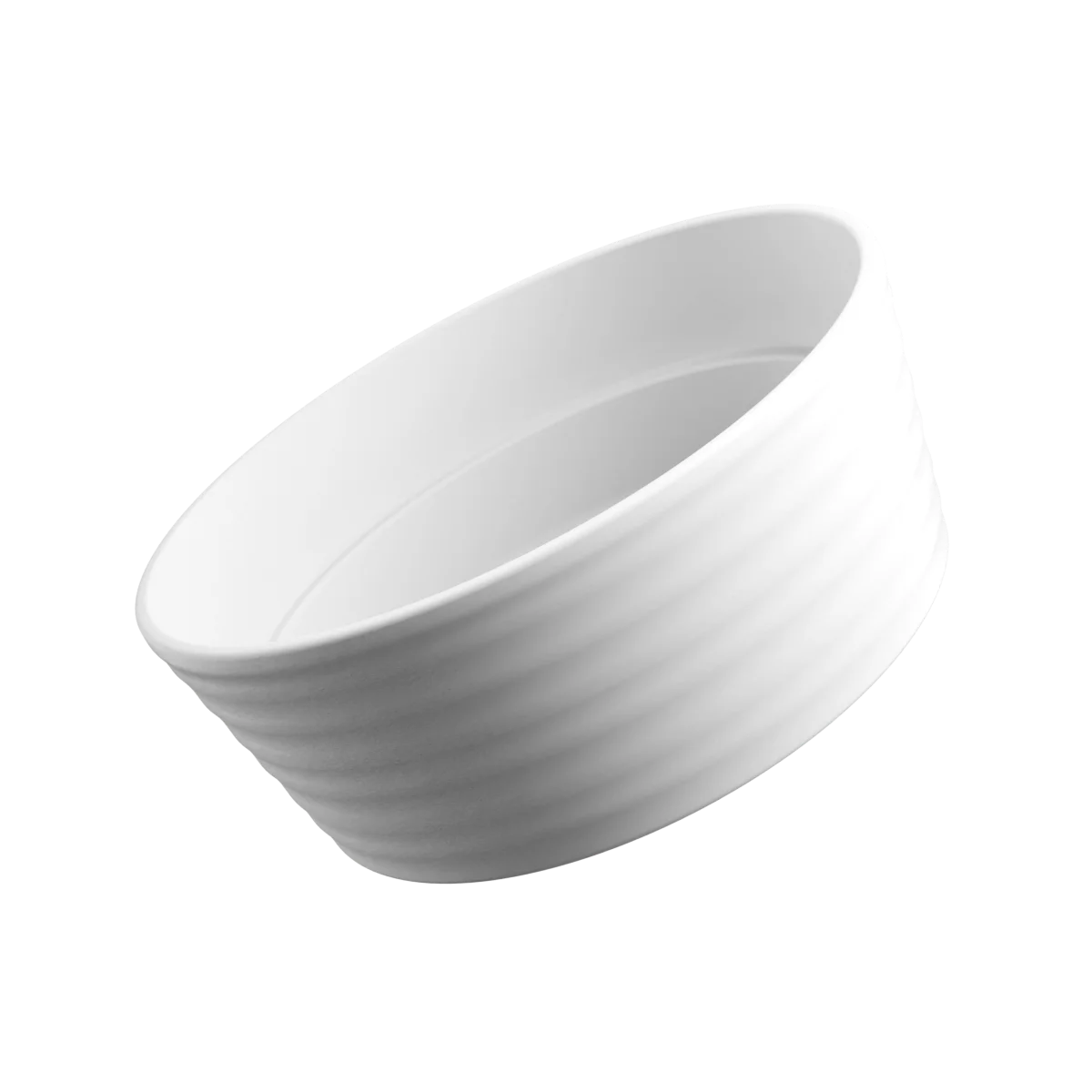 S-Sch. 13 cm o.L. nat. weiss matt EAN Fol-Pal.