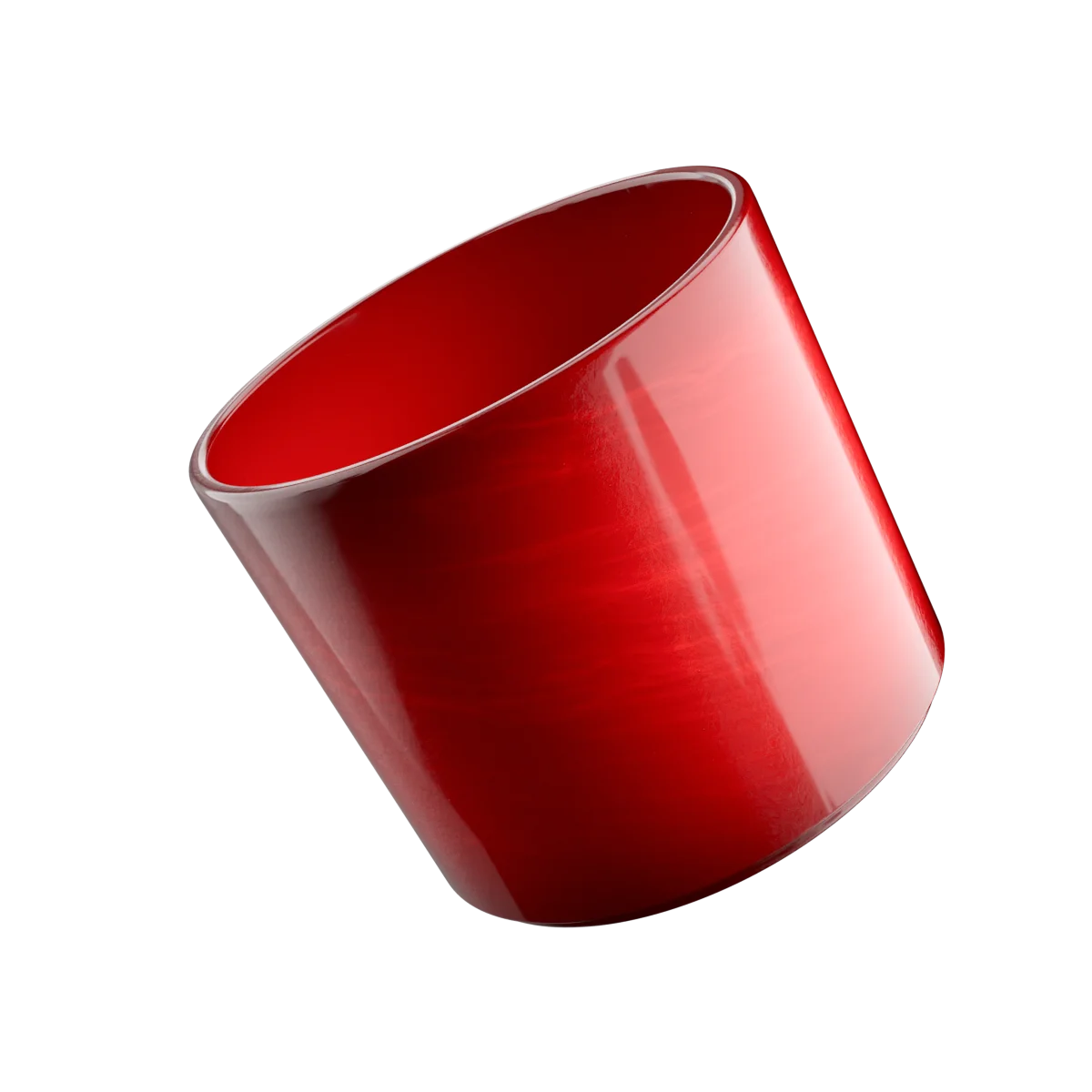 PILLAR 11 cm o.L. grnt. rot lasierend EAN Try2-Pal.