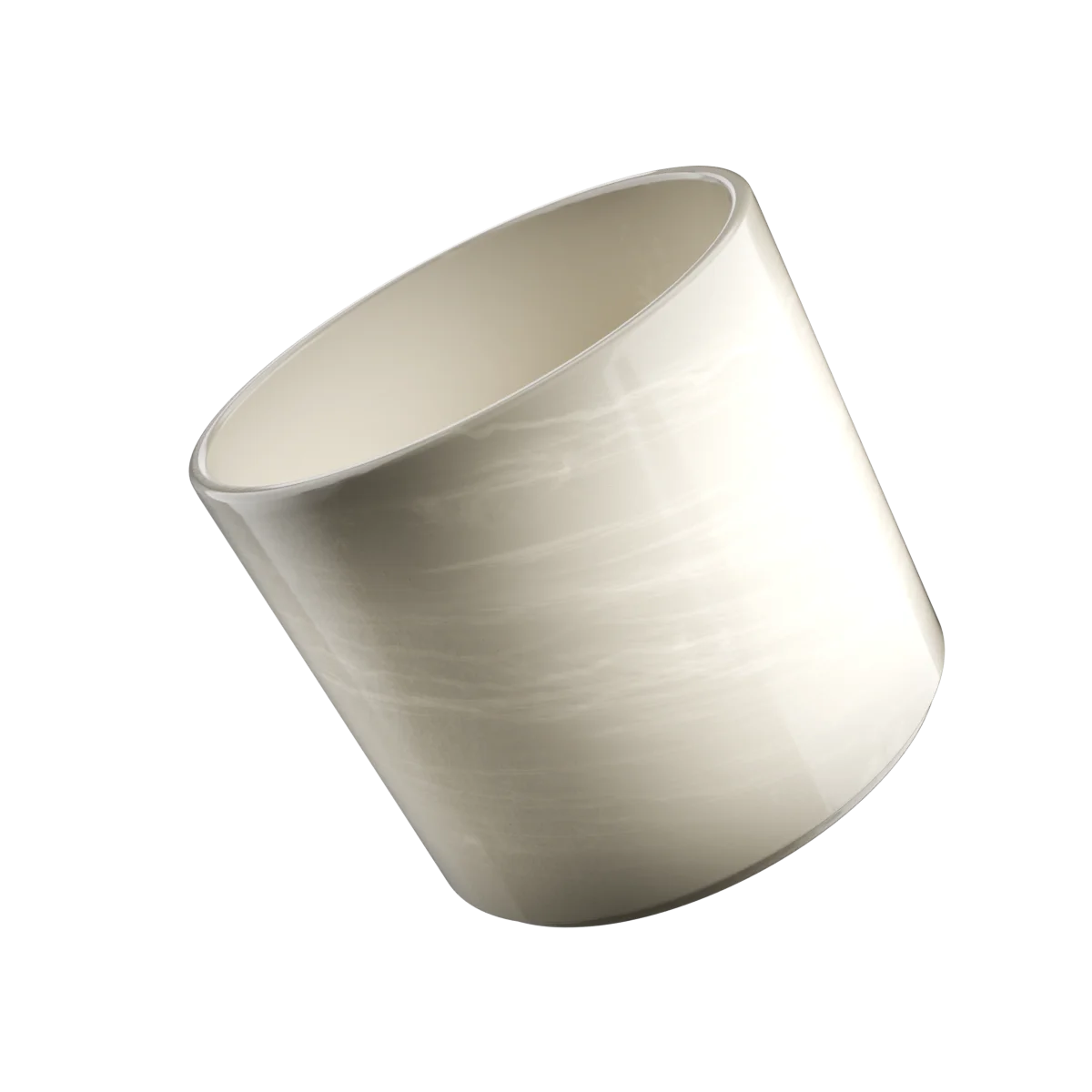 PILLAR 11 cm o.L. grnt. weiß lasierend EAN Try2-Pal.