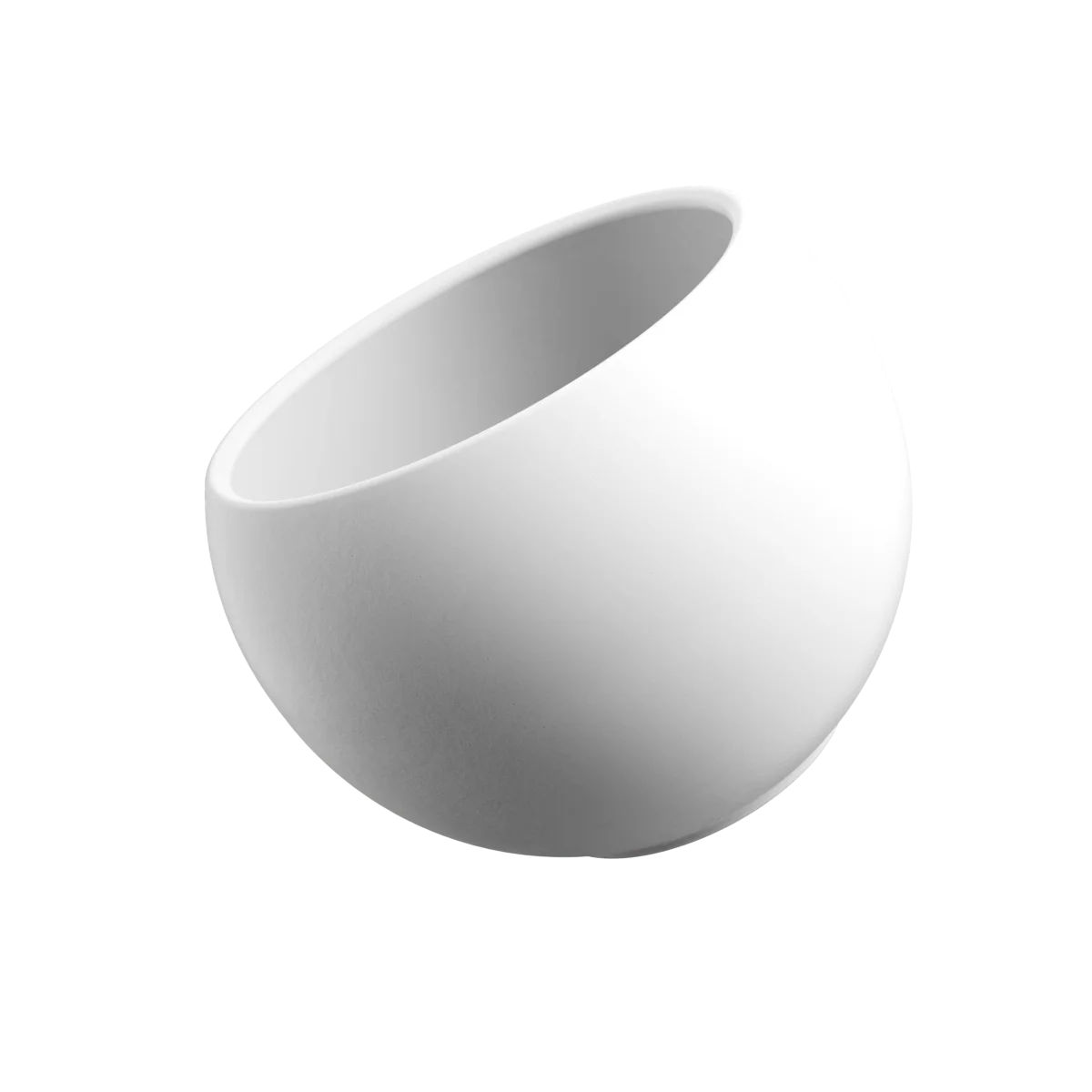 LUNA SPHERE 14 cm o.L. wss.M. weiss matt EAN Try. 2