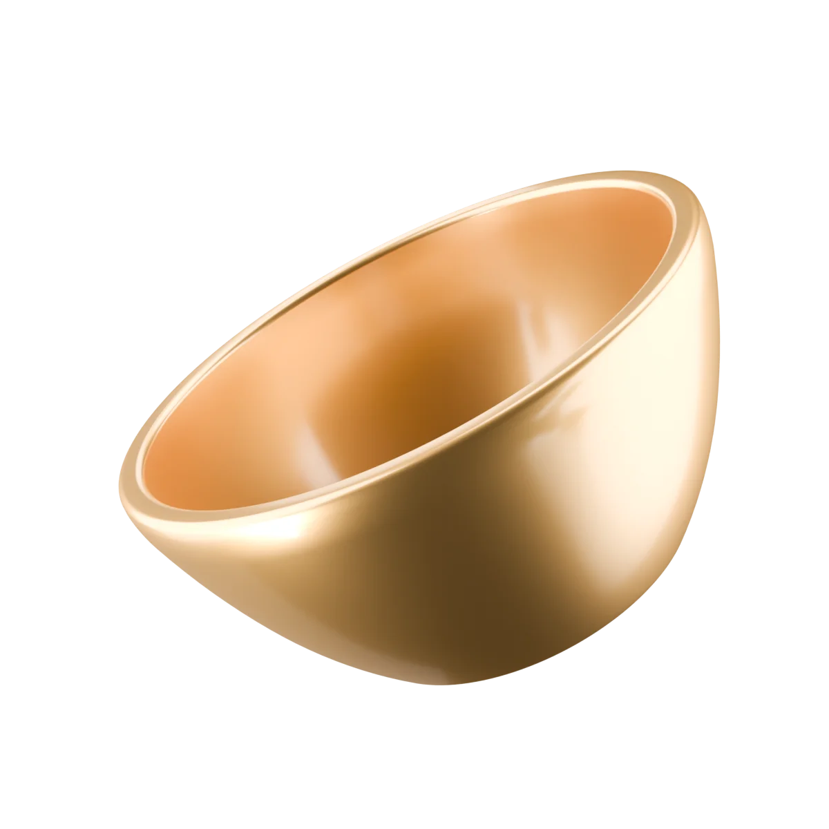 MERKUR 22 cm o.L. wss.M. gold-effekt EAN Try2-Pal.